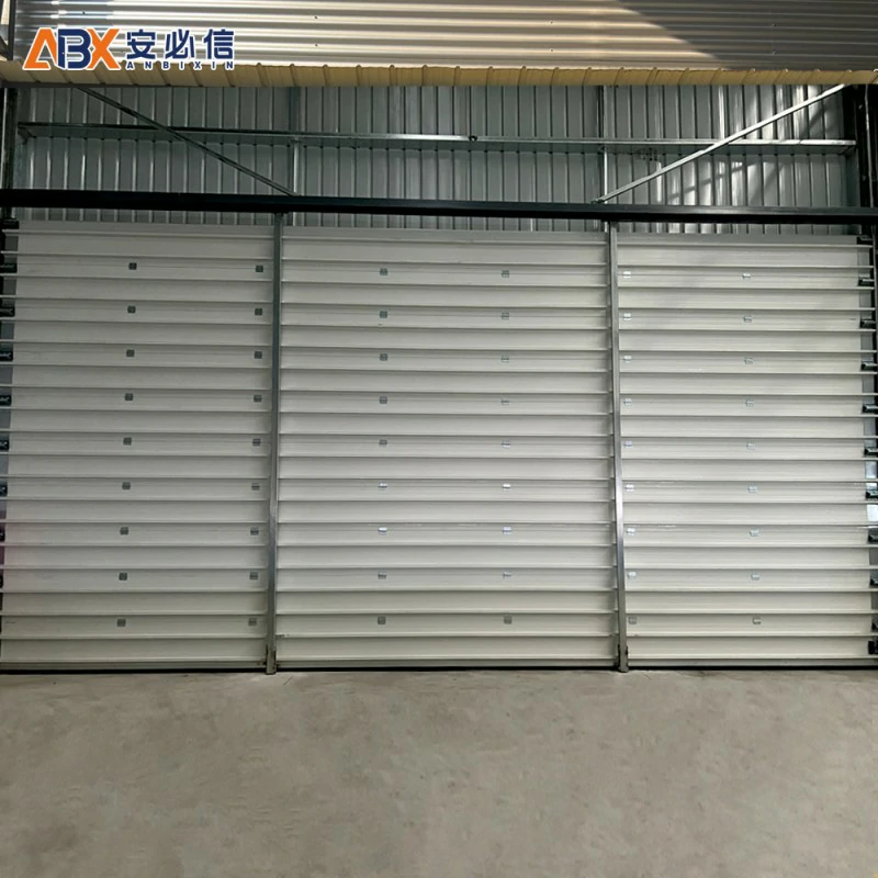 保定铝板滑升门